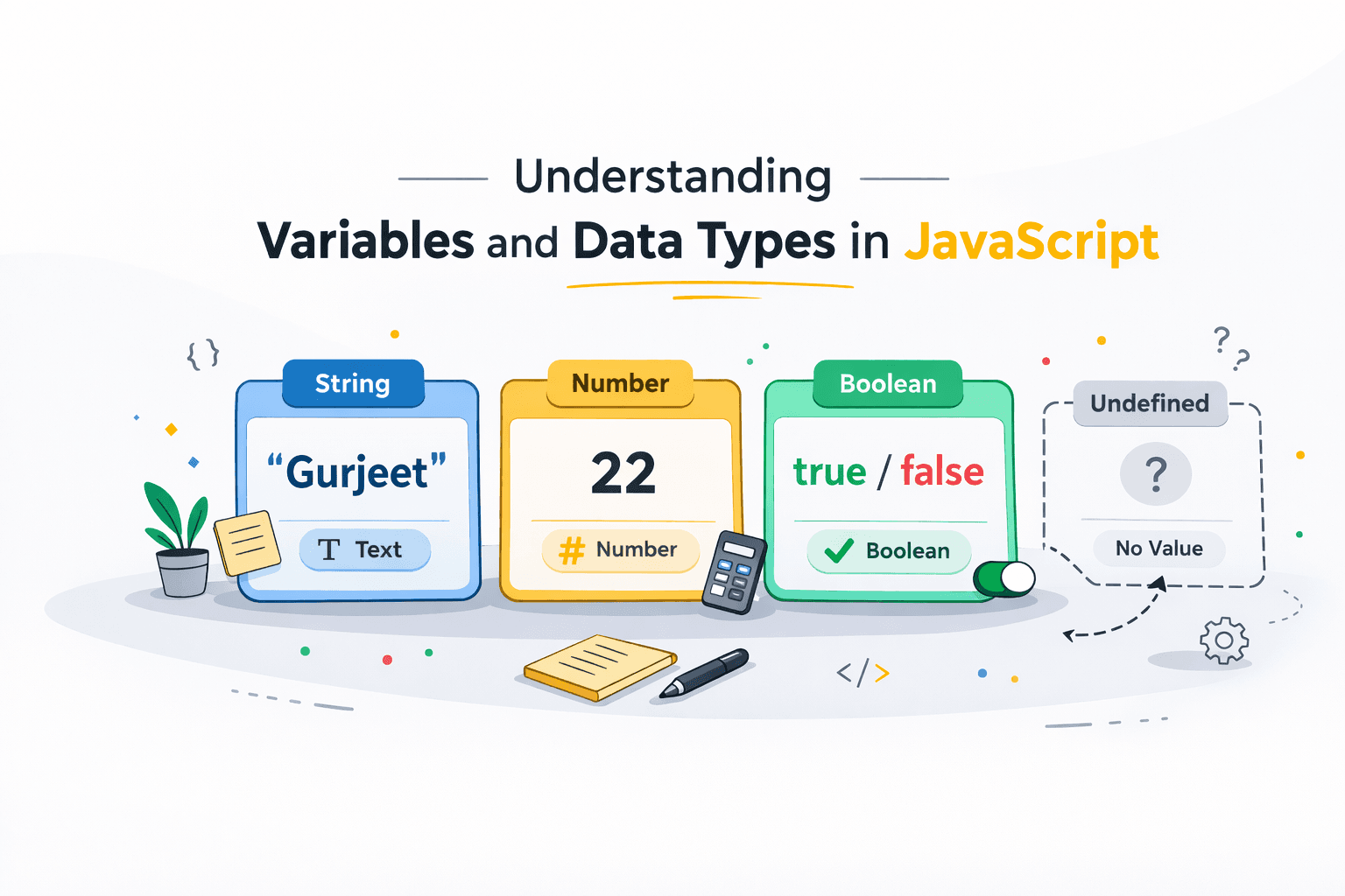 Understanding Variables and Data Types in JavaScript